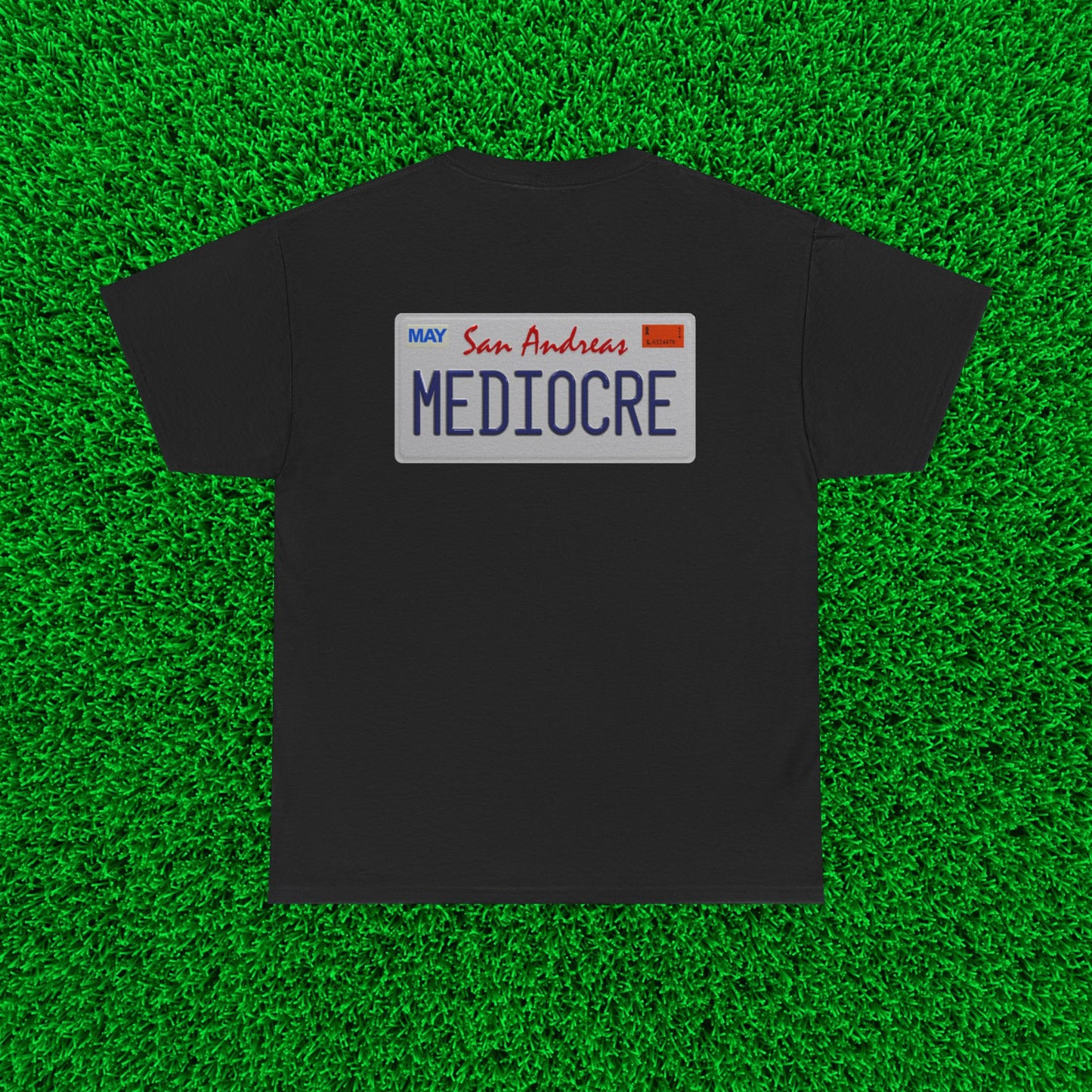SAN ANDREAS MEDIOCRE TEE | B/W
