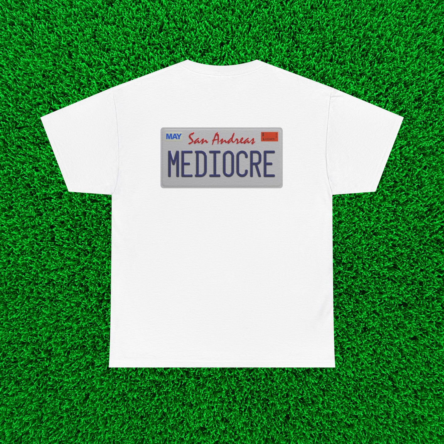 SAN ANDREAS MEDIOCRE TEE | B/W
